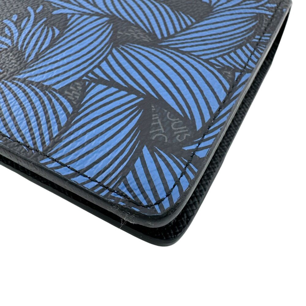 Louis Vuitton Portefeuille Plaza Damier Leather Wallet Black — view 3