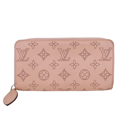 Louis Vuitton Zippy Wallet Mahina Monogram Pink