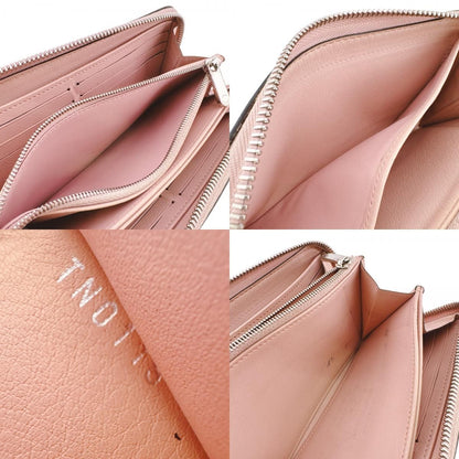 Louis Vuitton Zippy Wallet Mahina Monogram Pink — view 8
