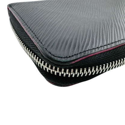 Louis Vuitton Zippy Wallet Epi Black — view 5