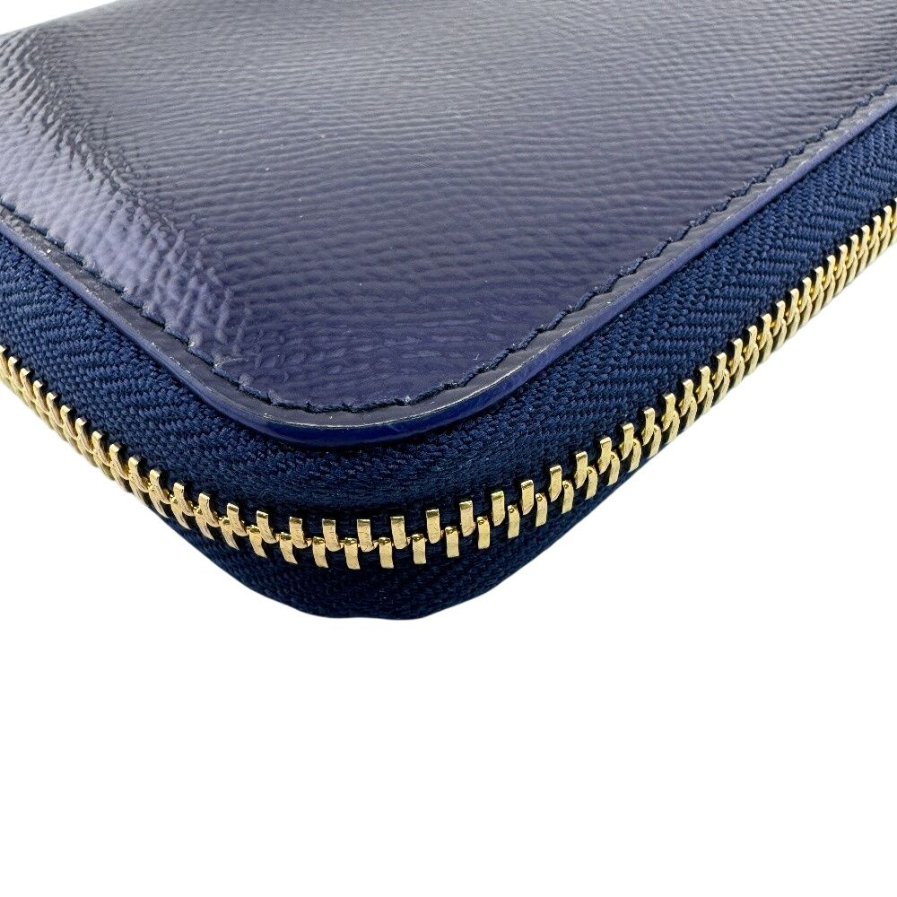 Bvlgari Zip Around Circle Logo Wallet — view 5