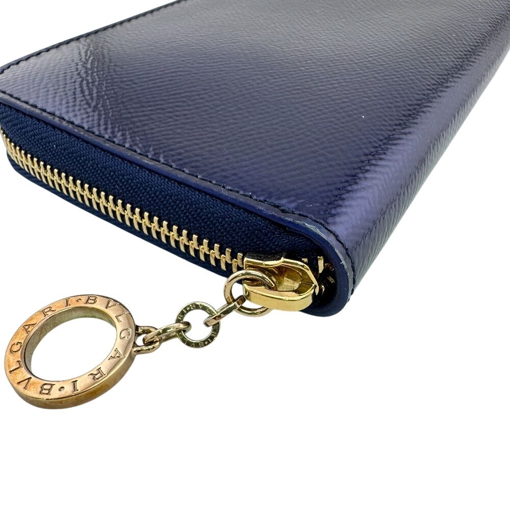 Bvlgari Zip Around Circle Logo Wallet — view 3