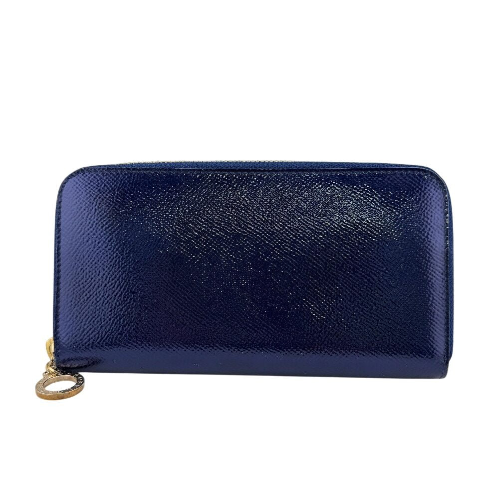 Bvlgari Zip Around Circle Logo Wallet
