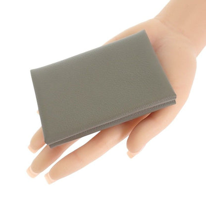 Hermes Calvi Duo Coin Case Evercolor Gray Grimeia — view 3