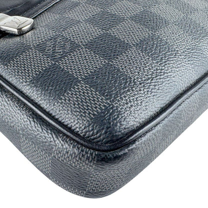 Louis Vuitton Shoulder Bag Damier Graphite Scott — view 8