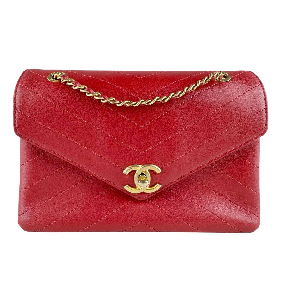 Chanel Shoulder Bag Red