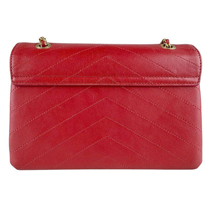 Chanel Shoulder Bag Red — view 3