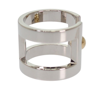 Hermes Lou 00 Scarf Ring Metal Silver — view 4