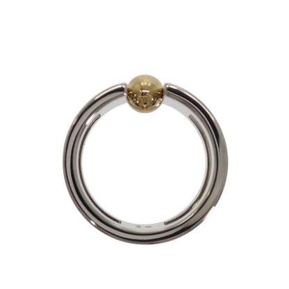 Hermes Lou 00 Scarf Ring Metal Silver — view 6