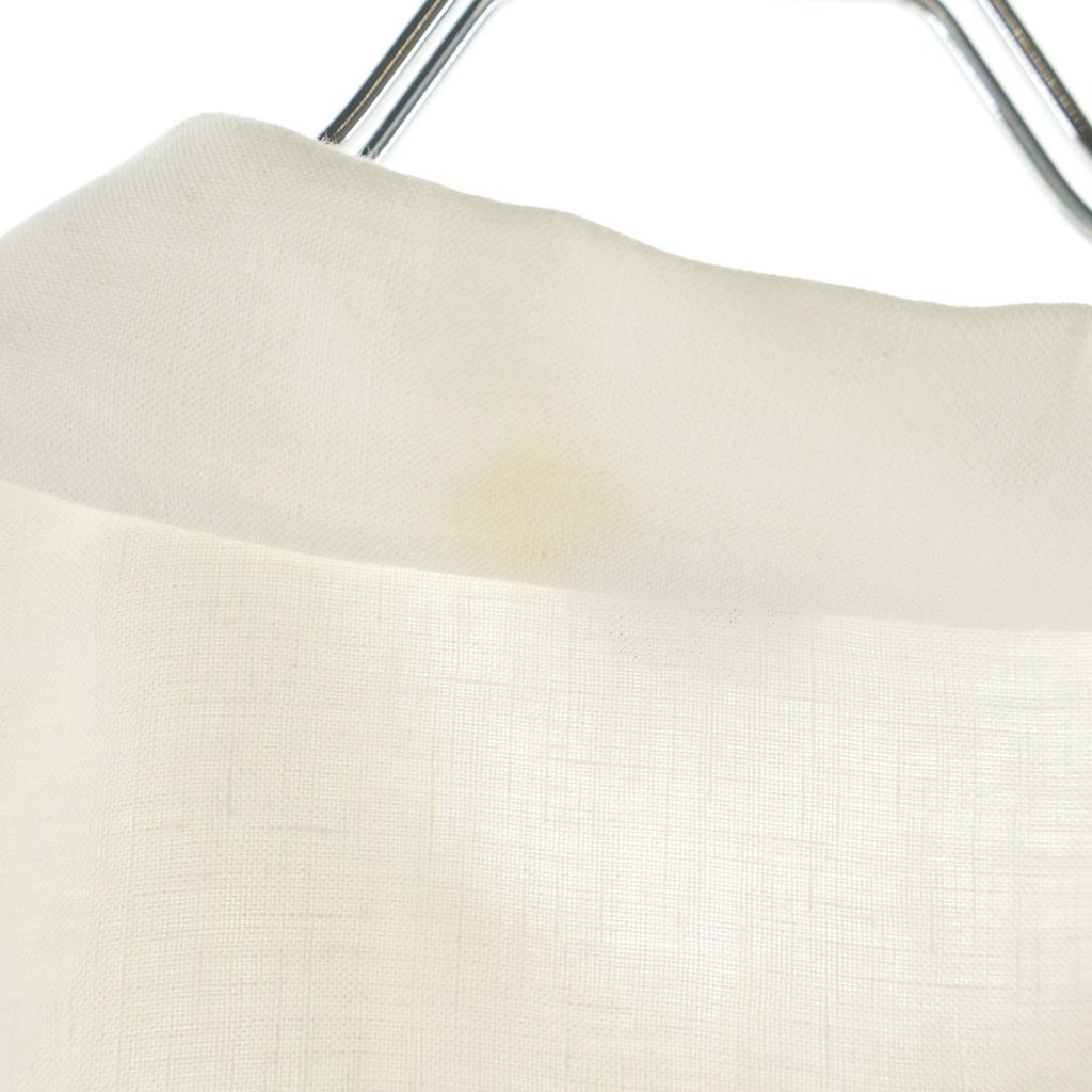 Loewe Anagram Pocket Shirt Linen Long Sleeve White — view 6