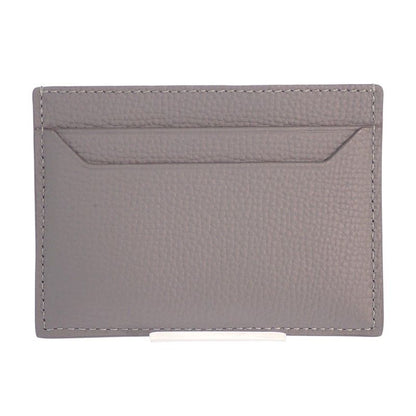 Loewe Anagram Plain Card Holder Case Calf Gray Silver — view 2