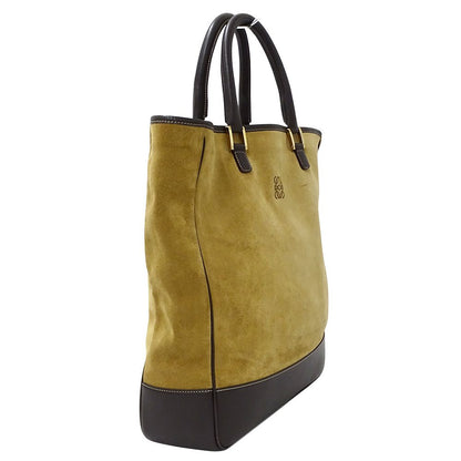 Loewe Tote Suede Beige Brown Large — view 4