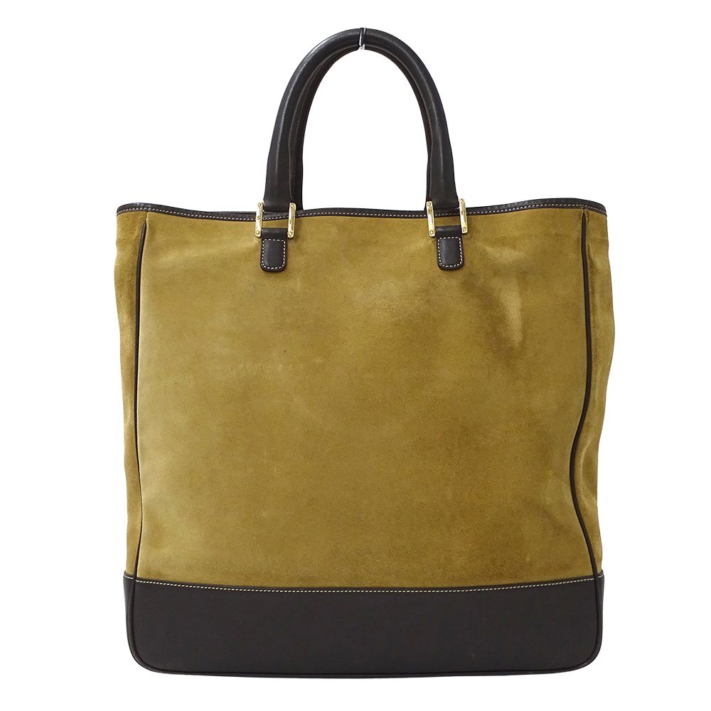 Loewe Tote Suede Beige Brown Large — view 2