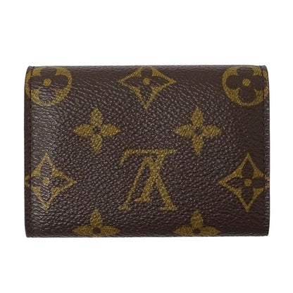 Louis Vuitton Wallet Monogram Coin Case Porte-Monnaie Plastic Brown Purse — view 2