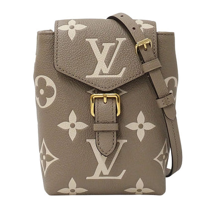 Louis Vuitton Bicolor Monogram Empreinte Tiny Backpack Tourterelle Cles Beige