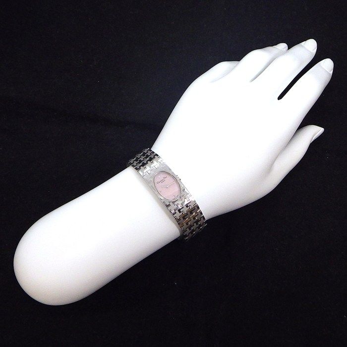 Dior Watch Miss Oval Pink Shell Dial SS Quartz Analog — view 8