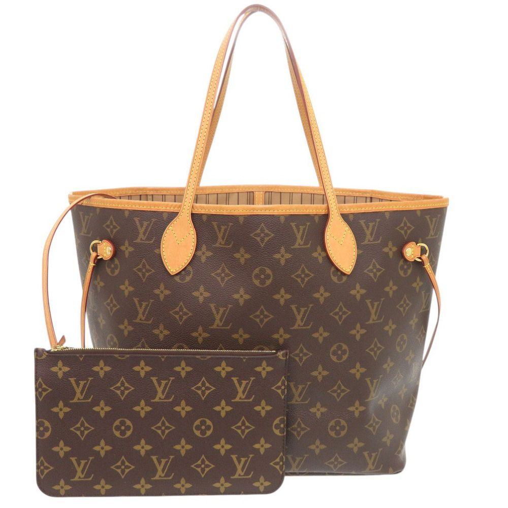 Louis Vuitton Neverfull MM Pouch Monogram Tote