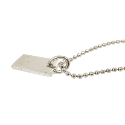 Gucci Logo Plate Ball Chain 925 Sterling Silver Bracelet — view 8