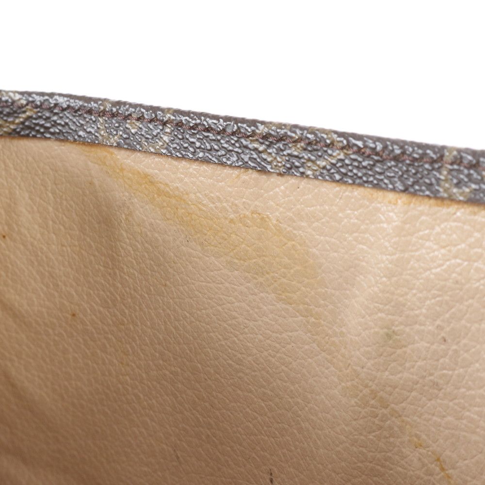 Louis Vuitton Monogram Sac Plat Leather Tote Shoulder Business Document — view 8