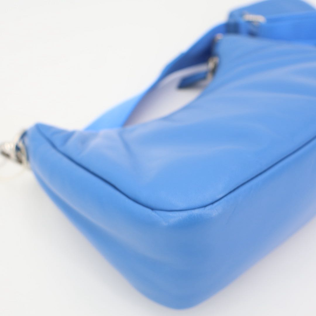 Bvlgari Blue Padded Nappa Leather Re Edition Shoulder Bag — view 4