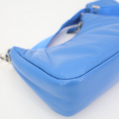 Bvlgari Blue Padded Nappa Leather Re Edition Shoulder Bag — view 4
