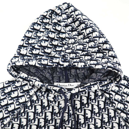 Dior Short Sleeve Cotton Jersey Hoodie &shorts Set Navy XS — view 6