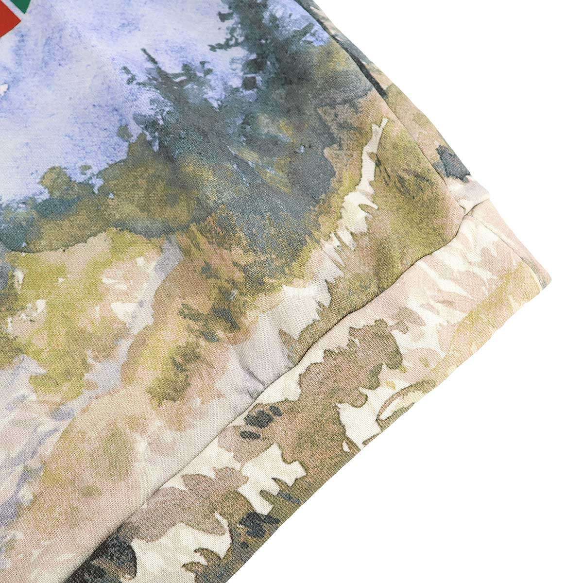 Gucci the North Face Logo Trail Print Hoodie White Multicolor Xxs — view 6