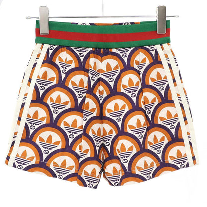 Gucci Adidas GG&trefoil Shirt & Shorts Set Zajvc Orange Purple 36 — view 4
