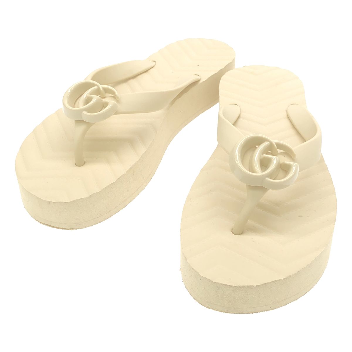 Gucci GG Lava Sandals Beige