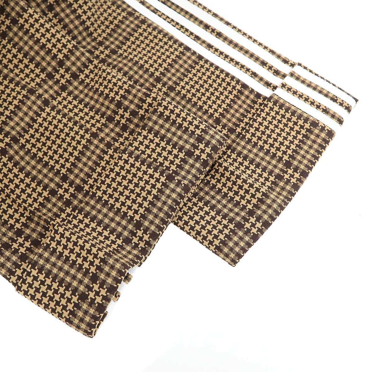 Gucci Adidas Prince of Wales Pants Zakqv Brown 36 — view 5