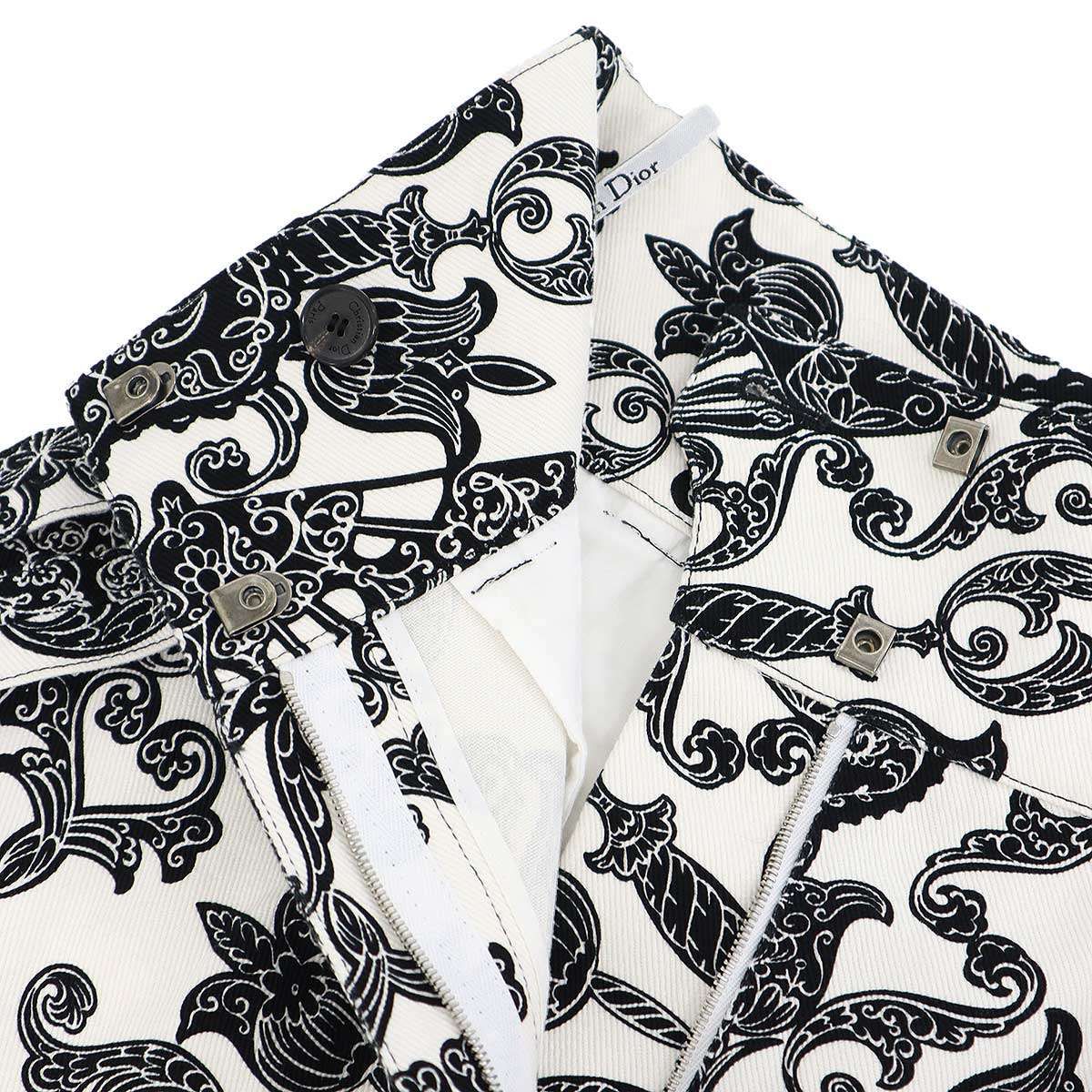 Dior Chemois Bandana Print Shorts White — view 4