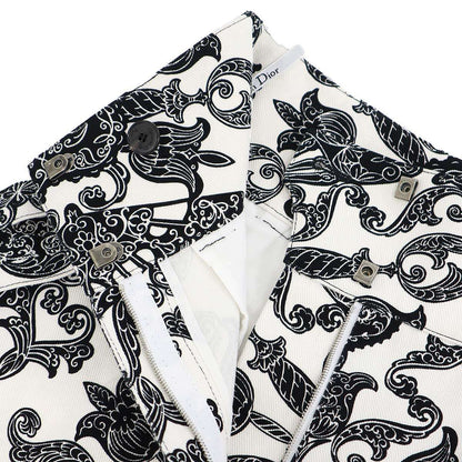 Dior Chemois Bandana Print Shorts White — view 4