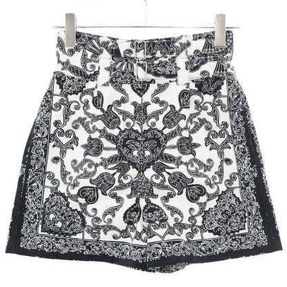Dior Chemois Bandana Print Shorts White