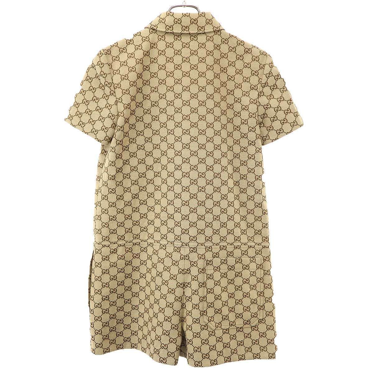 Gucci Horsebit GG Canvas Jumps All in One Beige 38 — view 2