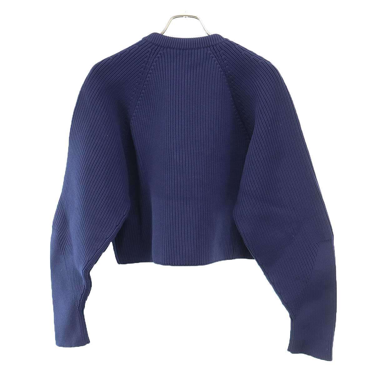 Gucci Chunky Rib Fabric Sweater Navy — view 2