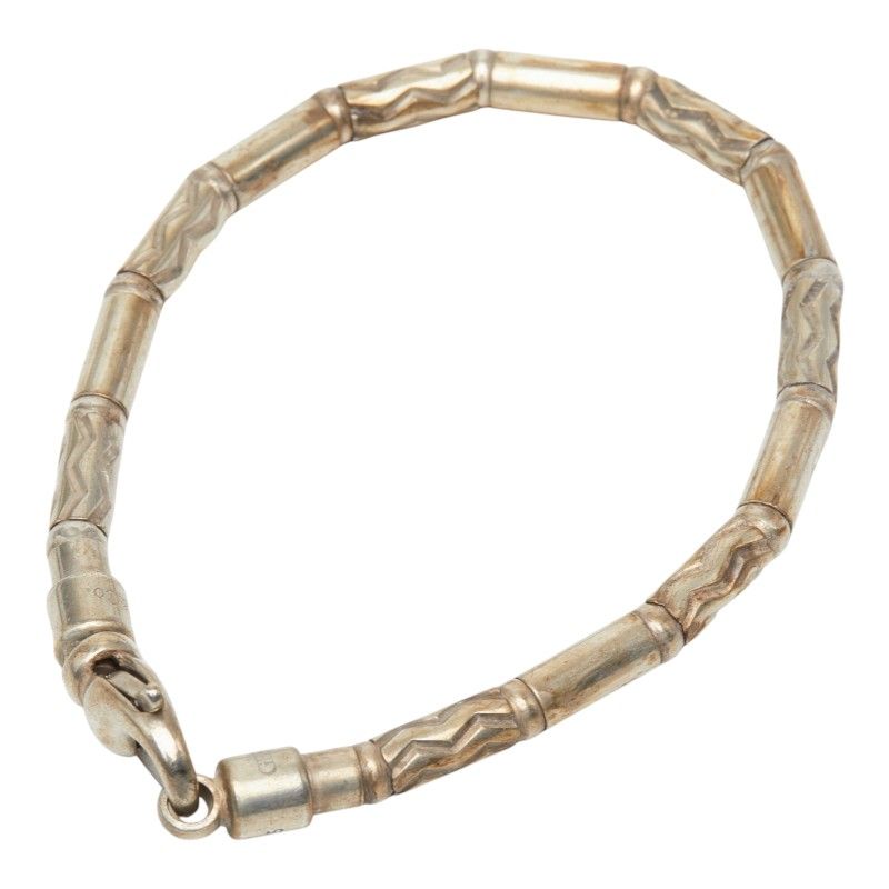Tiffany & Co Aztec Zigzag Bracelet Silver Hematite — view 2