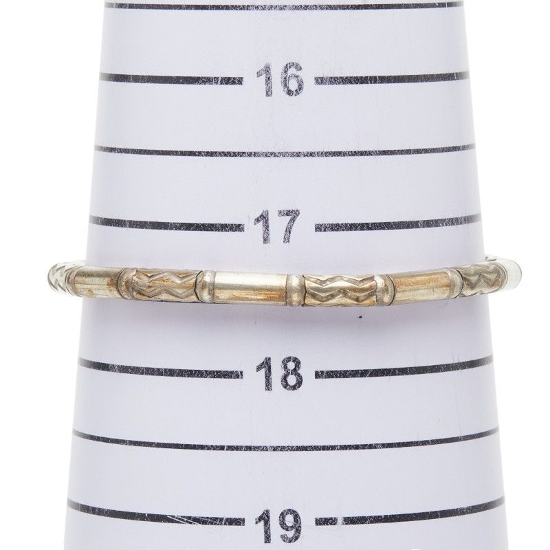 Tiffany & Co Aztec Zigzag Bracelet Silver Hematite — view 6
