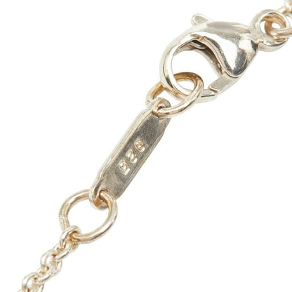 Tiffany & Co Narrow Bar Chain Pendant Necklace Silver — view 5