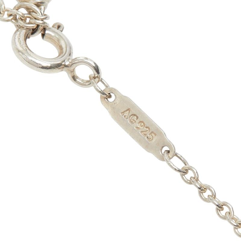 Tiffany & Co Ball Chain Pendant Necklace Silver — view 6