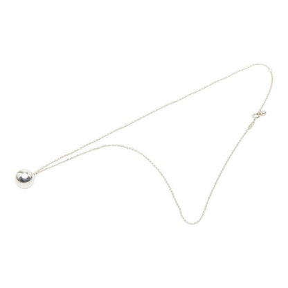Tiffany & Co Ball Chain Pendant Necklace Silver — view 2