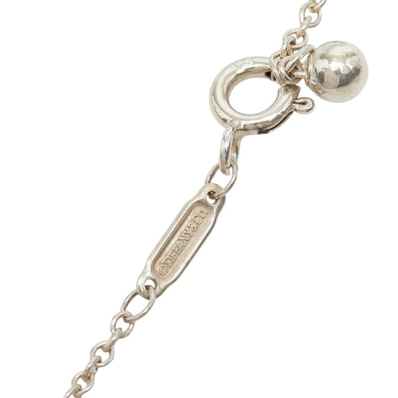 Tiffany & Co Ball Chain Pendant Necklace Silver — view 5
