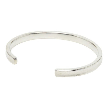 Tiffany & Co Calf Narrow Bangle Silver Bracelet — view 2