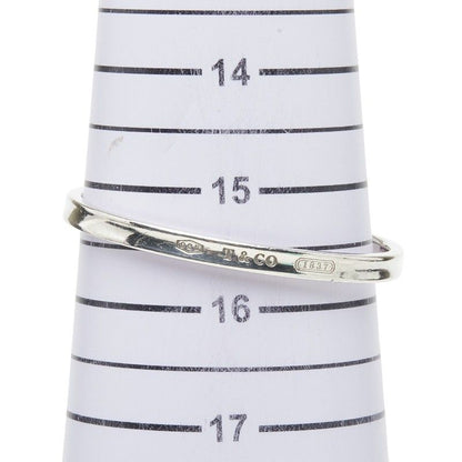 Tiffany & Co Calf Narrow Bangle Silver Bracelet — view 5