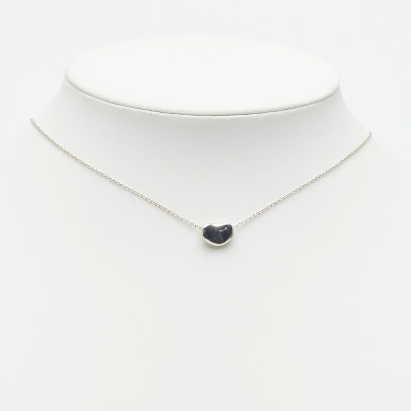 Tiffany & Co Bean Motif Chain Pendant Necklace Silver — view 7