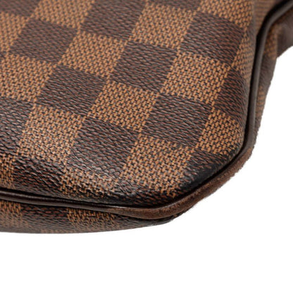 Louis Vuitton Damier Clifton Tote Shoulder Bag Brown Leather — view 9