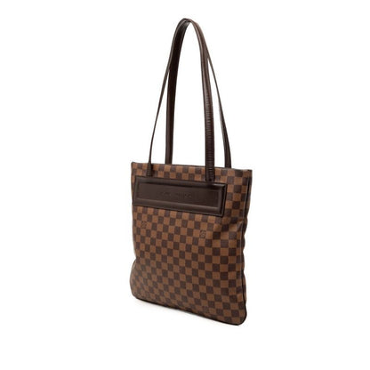 Louis Vuitton Damier Clifton Tote Shoulder Bag Brown Leather — view 2
