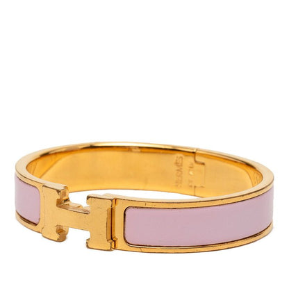 Hermes Click PM Bracelet Gold Pink Plated — view 2