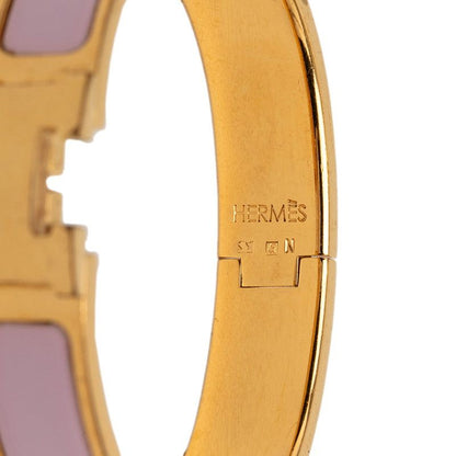 Hermes Click PM Bracelet Gold Pink Plated — view 5