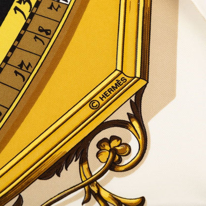 Hermes Carre 90 Dies ET Hore Astrology Scarf White Multicolor Silk — view 6