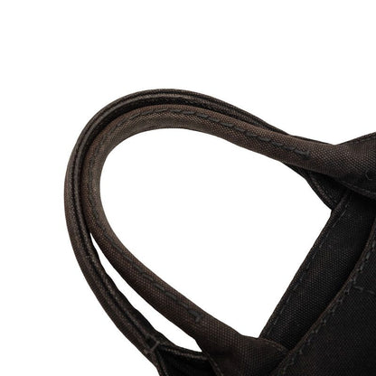 Prada Canapa 2-Way Shoulder Bag Black Canvas — view 4